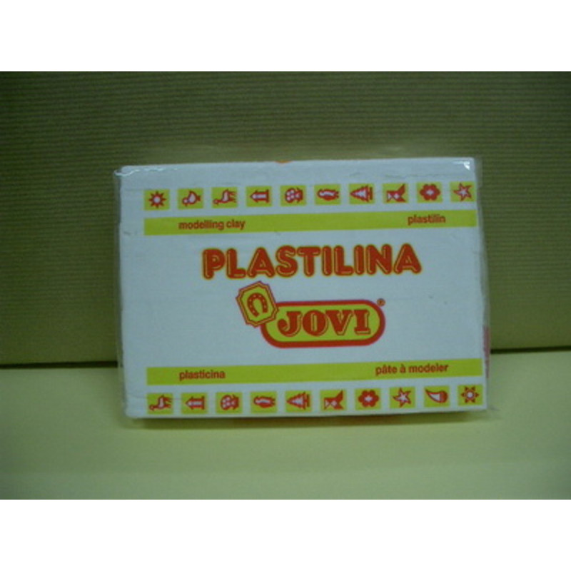 PLASTILINA JOVI 72/01 GRANDE BLANCA UNIDAD