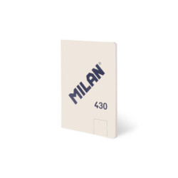 LIBRETA A5 MILAN ENCOLADA 48H LISO 95G 430 SINCE 1918 BEIGE 57251G48BG UNIDAD