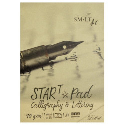 BLOC DIBUJO ENCOLADO CALLIGRAPHY & LETTERING STAR PAD PUNTEADO A-4 30H 90G KDS-30/T PRECISION