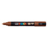 MARCADOR UNI-BALL POSCA PC-5M PUNTA REDONDA 1,8-2,5MM MARRON -21-