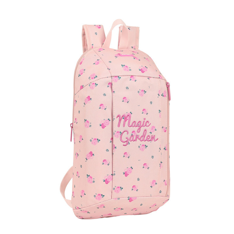 MINI MOCHILA BOLSILLO VERTICAL SAFTA "MAGIC GARDEN" 642128821 39*22 SAFTA22