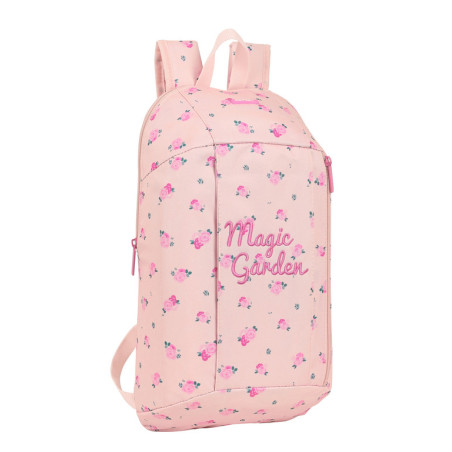 MINI MOCHILA BOLSILLO VERTICAL SAFTA "MAGIC GARDEN" 642128821 39*22 SAFTA22