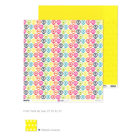 CARTULINA GRAFOPLAS ANITA SCRAP 180G DOBLE CARA DE VIAJE 37019157