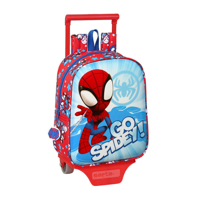 MOCHILA 232+CARRO 805 SPIDEY 642132280 28*22 SAFTA22