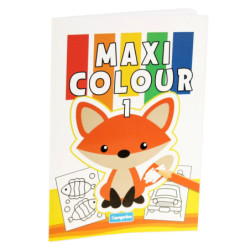 CUADERNO PINTACOLOR EUROPRICE MAXI COLOUR 1-2-3-4 PI-1834 4MOD