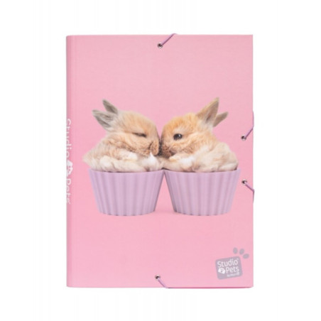 CARPETA DEC FL SOLAPAS ERIK STUDIO PET CONEJITOS CSG0066