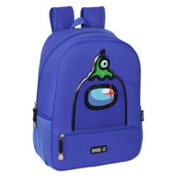 MOCHILA DE 40 CM AMONG US BLUE SAFTA23 ENERO 642193180