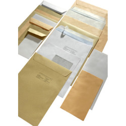 BOLSAS CJ.250 260X360 AUTOADHESIVO OFFSET BLANCO 100G OPENSAM A-108100