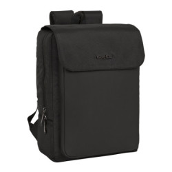 MOCHILA CON SOLAPA PORTATIL 13,3''+USB SAFTA BUSINESS "BLACK" SAFTA26 642200359 39X29 UNIDAD