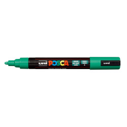 MARCADOR UNI-BALL POSCA PC-5M PUNTA REDONDA 1,8-2,5MM VERDE -6- 152686000