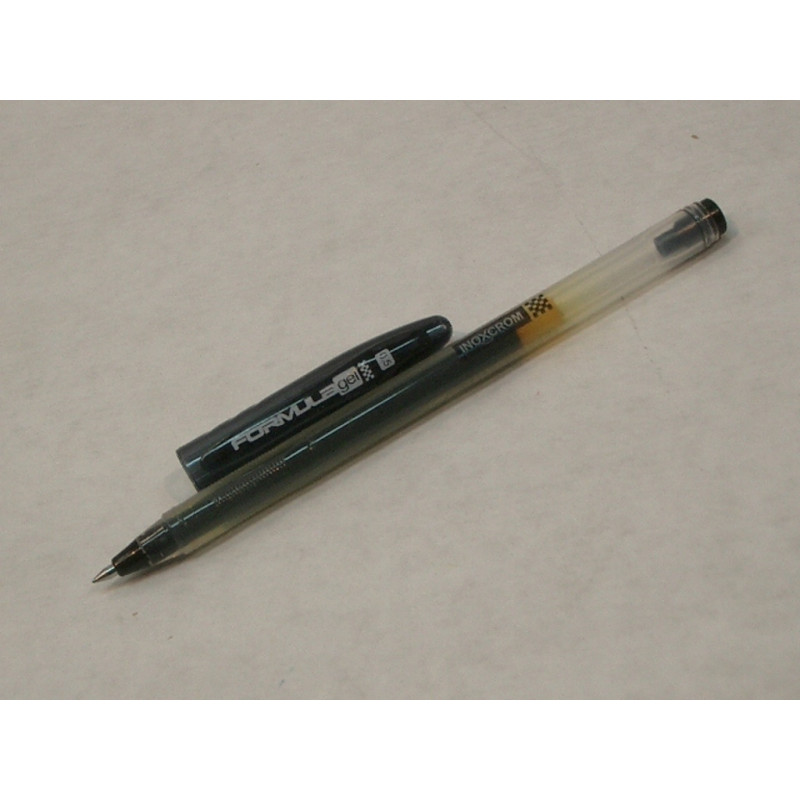 ROTULADOR INOXCROM FORMULA GEL 0.5 NEGRO C/12 UND. REF.38115 ^
