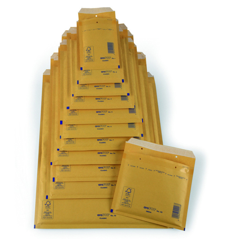 BOLSAS BURBUJA CJ.100 220x340 A GRANEL Nº 16 SAM