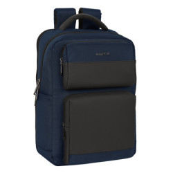 MOCHILA 2 BOLSILLOS PORTATIL 15,6''+USB SAFTA BUSINESS "DARK BLUE" SAFTA26 642201377 44X31 UNIDAD