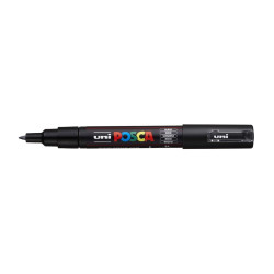MARCADOR UNI-BALL POSCA PC-1M. PUNTA FINA 0,7MM NEGRO -24-