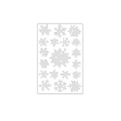 ETIQUETAS ARGU ESTRELLA PLATA SURTIDAS 1H UNIDAD 09-469