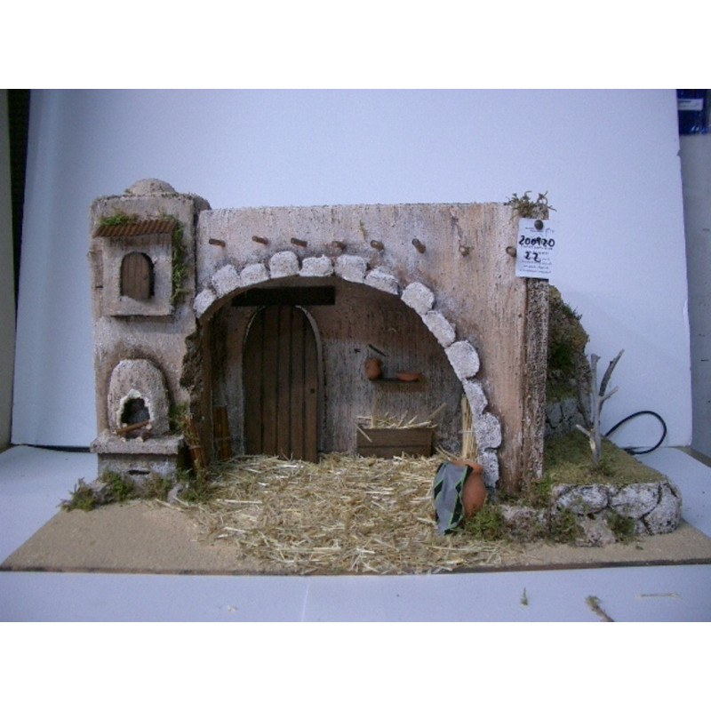 PORTAL CORCHO DECORADO LUZ 200920/21 ^