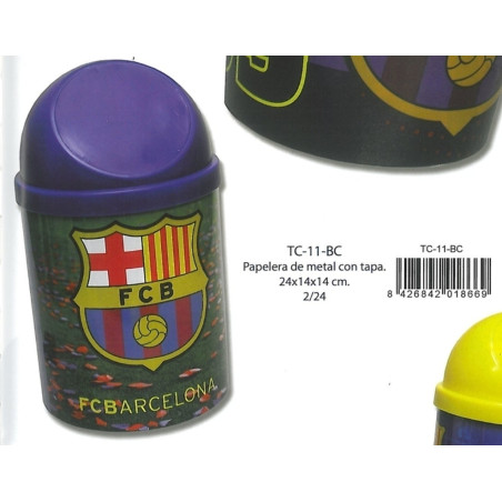 PAPELERA CYP FCBARCELONA METAL SOBREMESA TC-11-BC