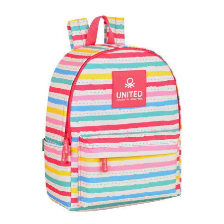 MOCHILA PARA PORTATIL 14,1" BENETTON "RAYITAS" 642215902 40*31 SAFTA22