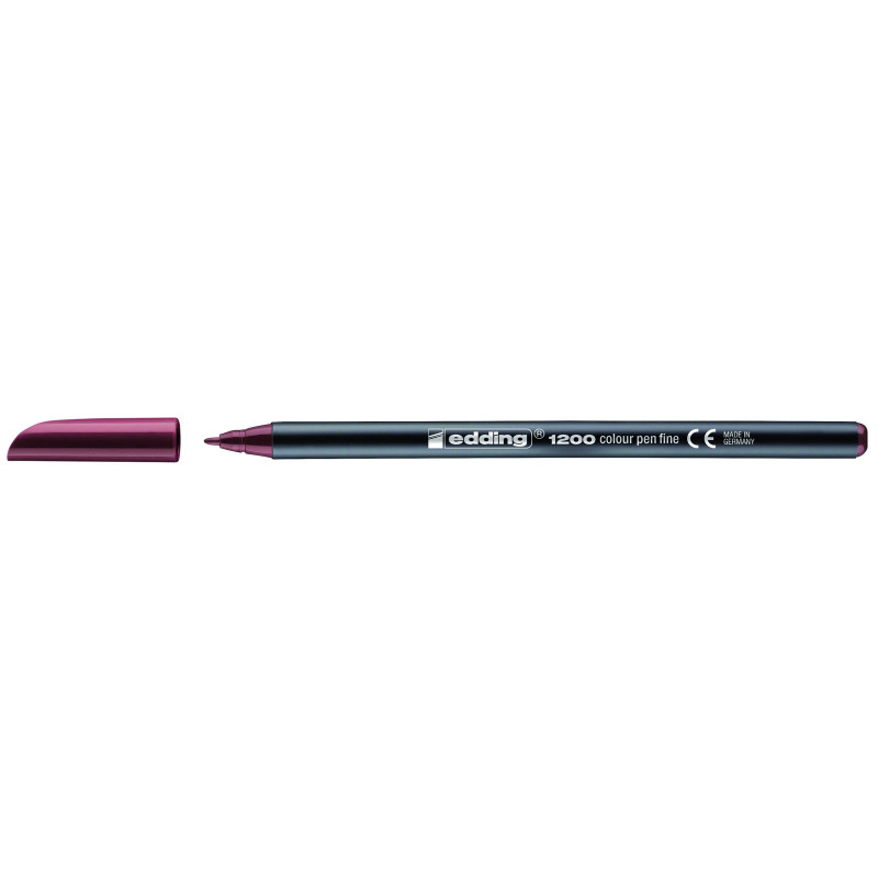 MARCD. EDDING 1200 ROJO INGLES