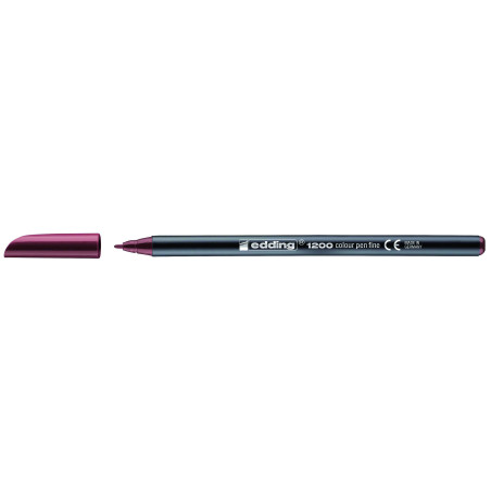 MARCD. EDDING 1200 ROJO INGLES