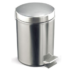 PAPELERA CON PEDAL INOXIDABLE DE 3L ROCADA
