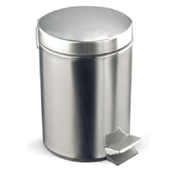 PAPELERA CON PEDAL INOXIDABLE DE 20L ROCADA