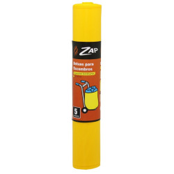 BOLSA BASURA ZAP ESPECIAL ESCOMBROS 55X80 5 UDS POESSA