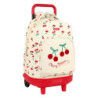 MOCHILA GDE. C/RUEDAS COMPACT EXT.SIMPLE SAFTA "CHERRY" SAFTA23 ENERO 642228918