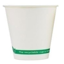 VASOS CARTON BLANCO 4 OZ CAFE 110 ml. BOLSA DE 50 (B03335)