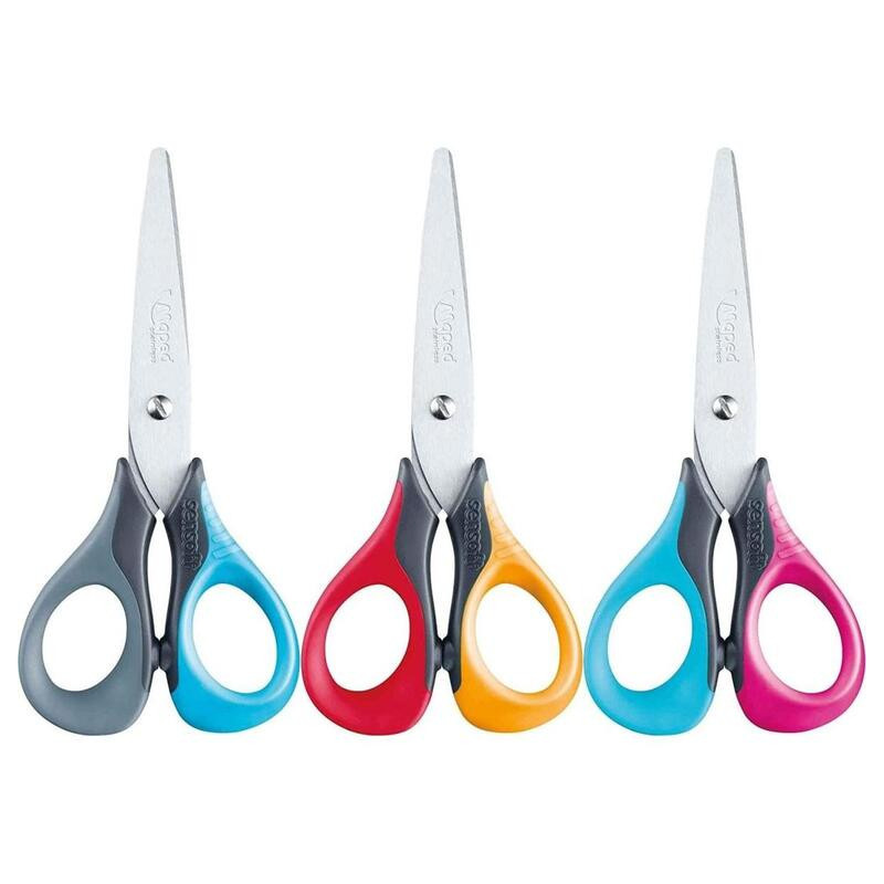 TIJERA MAPED ESCOLAR SENSOFT COMFORT 130MM DIESTRO UNIDAD (24) 169300