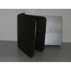 AGENDA MR ACTIVA 6A BANGKOK PIEL CREMALLERA MARRON S/V 29198 ^