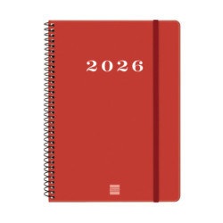 AGENDA MY E10 SVH 2026 ROJO+ FINOCAM26 743503026 171 X 9 X 212 MM