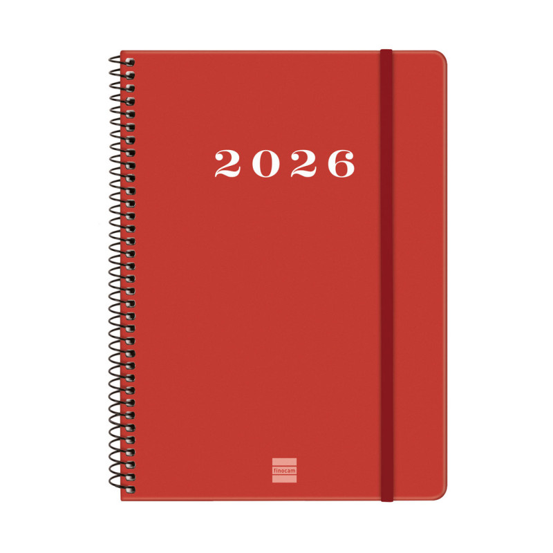 AGENDA MY E10 SVH 2026 ROJO+ FINOCAM26 743503026 171 X 9 X 212 MM