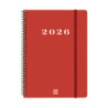 AGENDA MY E10 SVH 2026 ROJO+ FINOCAM26 743503026 171 X 9 X 212 MM