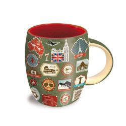 TAZA CERAMICA MAKU16 DREAM TRAVEL 153TRV164 ^