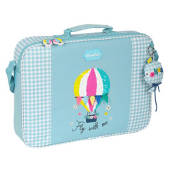 BANDOLERA EXTRAESCOLARES RECICLABLE BLACKFIT8 "FLY WITH ME" 642239385 28*38 SAFTA22