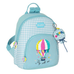 MINI MOCHILA RECICLABLE BLACKFIT8 "FLY WITH ME" 642239846 30*25 SAFTA22