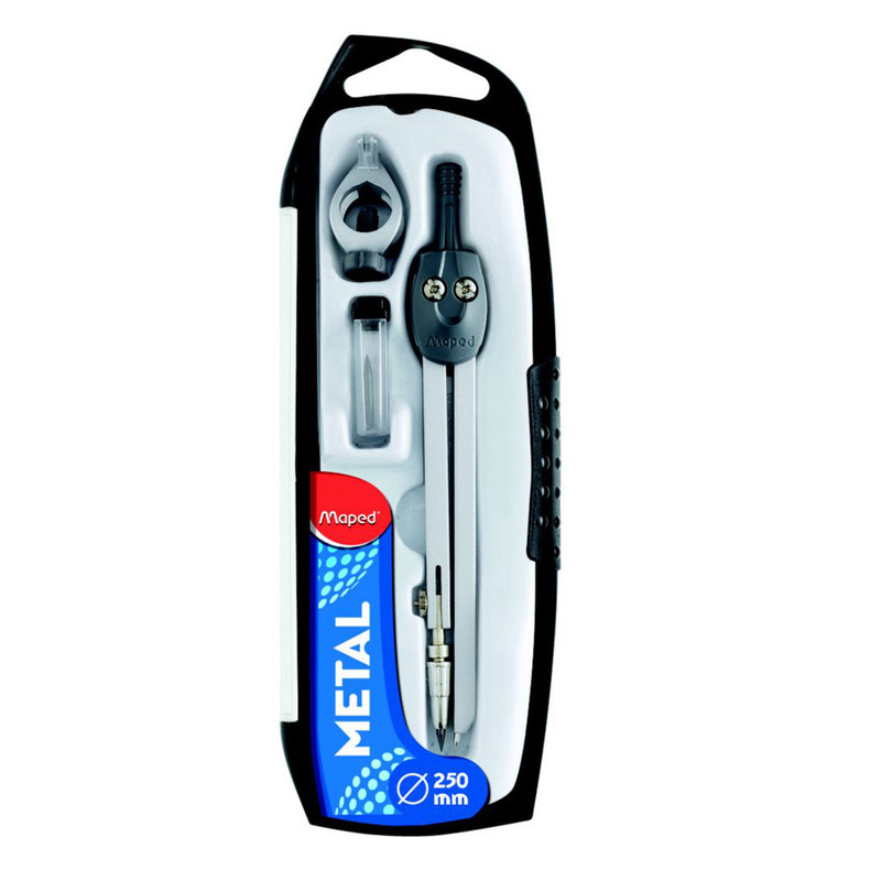 COMPAS MAPED START 250MM METAL C/ADAPTADOR 197512