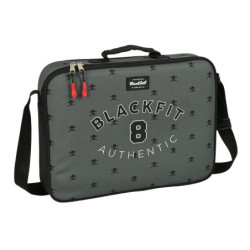 BANDOLERA EXTRAESCOLARES RECICLABLE BLACKFIT8 "SKULL" 642241385 28*38 SAFTA22
