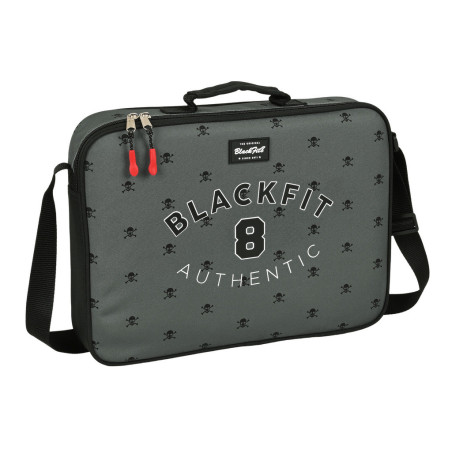 BANDOLERA EXTRAESCOLARES RECICLABLE BLACKFIT8 "SKULL" 642241385 28*38 SAFTA22