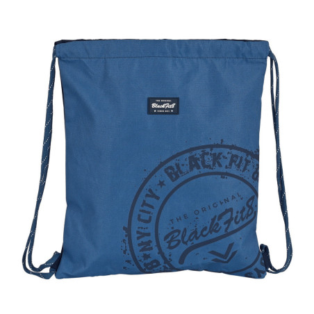 SACO PLANO RECICLABLE BLACKFIT8 "STAMP" 642242196 40*35 SAFTA22