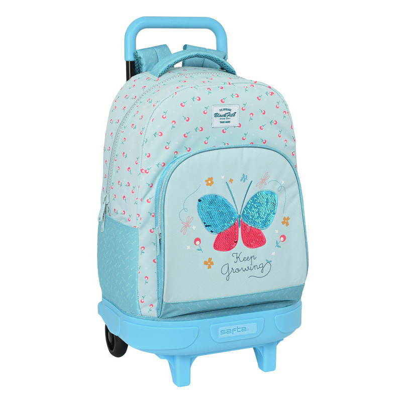 MOCHILA GDE. C/RUEDAS COMPACT EXT.SIMPLE BLACKFIT8 "MARIPOSA" SAFTA23 ENERO 642243918