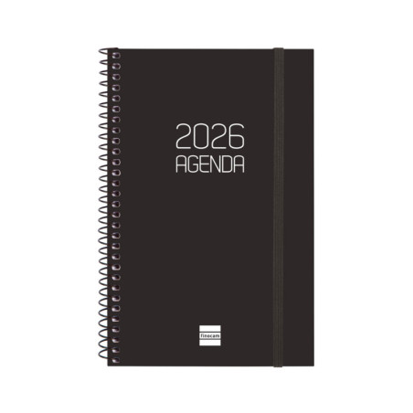 AGENDA OPAQUE E5 SVH 2026 NEGRO+ FINOCAM26 742756026 125 X 14 X 181 MM