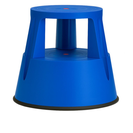 TABURETE TWINCO TWIN LIFT 2 PELDAÑOS CON RUEDAS AZUL