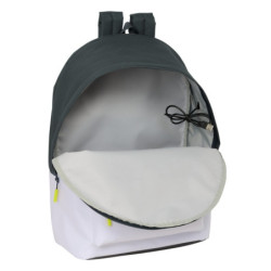 MOCHILA DOBLE PARA PORTATIL 15,6"+USB REAL MADRID EQUIP. 25/26 SAFTA26 612554820 44X31 UNIDAD