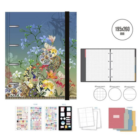 CARPEBLOC DEC RINGBOOK 4A 195*260 SENFORT OFFICE BATIK 12555220