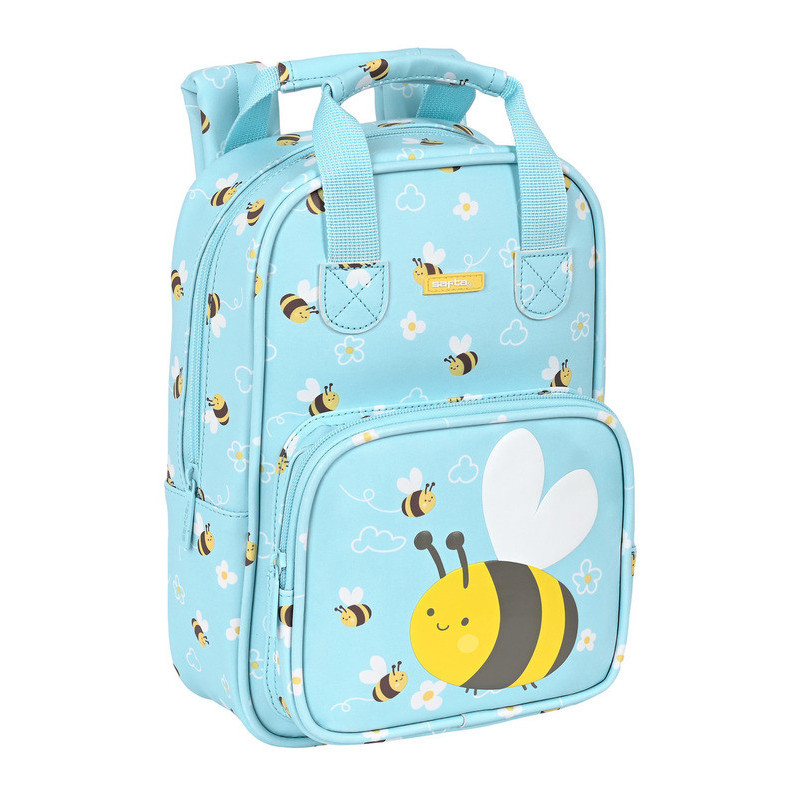 MOCHILA INFANTIL CON ASAS FACIL LIMPIEZA PREESCOLAR "ABEJA" SAFTA22 VAC 642294765