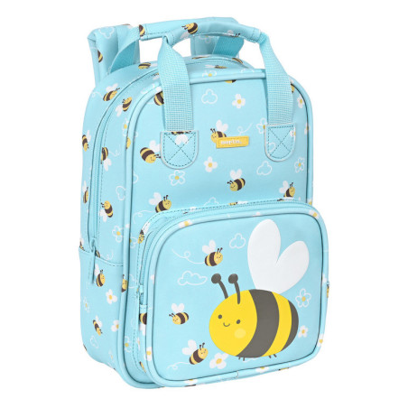MOCHILA INFANTIL CON ASAS FACIL LIMPIEZA PREESCOLAR "ABEJA" SAFTA22 VAC 642294765