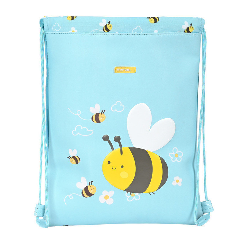 SACO PLANO JUNIOR FACIL LIMPIEZA PREESCOLAR "ABEJA" SAFTA22 VAC 642294855