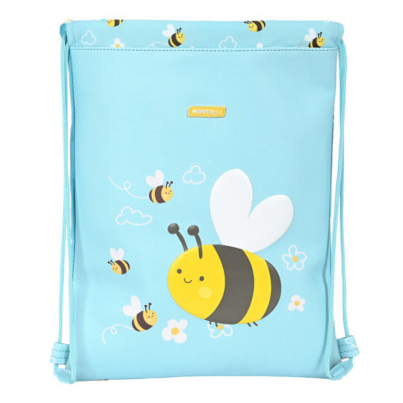 SACO PLANO JUNIOR FACIL LIMPIEZA PREESCOLAR "ABEJA" SAFTA22 VAC 642294855